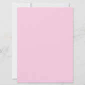 Ballerina Koe  Verjaardag Kaart (Achterkant)