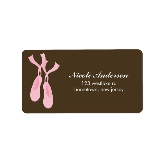 Ballerina Labels (Voorkant)
