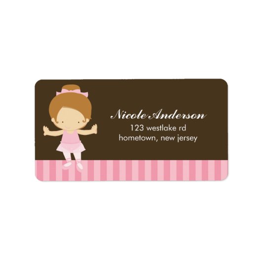 Ballerina Labels (Voorkant)