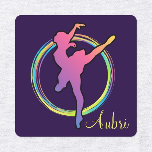 Ballerina Labels (Design 2)