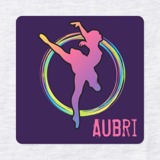 Ballerina Labels (Design 1)