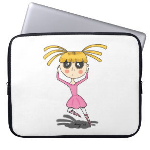 Ballerina-laptophoes Laptop Sleeve