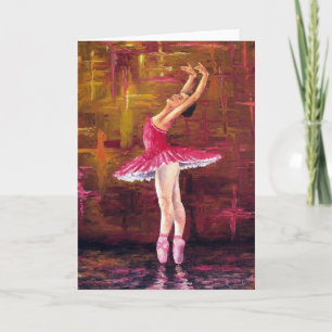 "Ballerina" (Lege Kaart) Kaart