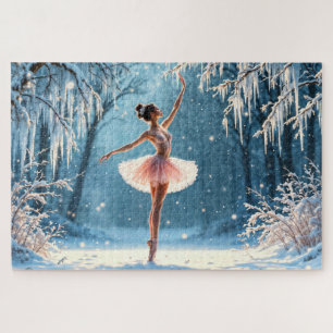 Ballerina lichte mode elegantie dans legpuzzel