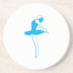 Ballerina Line Art Onderzetters