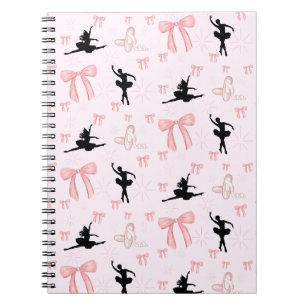 Ballerina-linten en ballet notitieboek