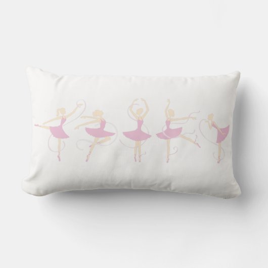 Ballerina Lumbar Pillow Kussen (Voorkant)
