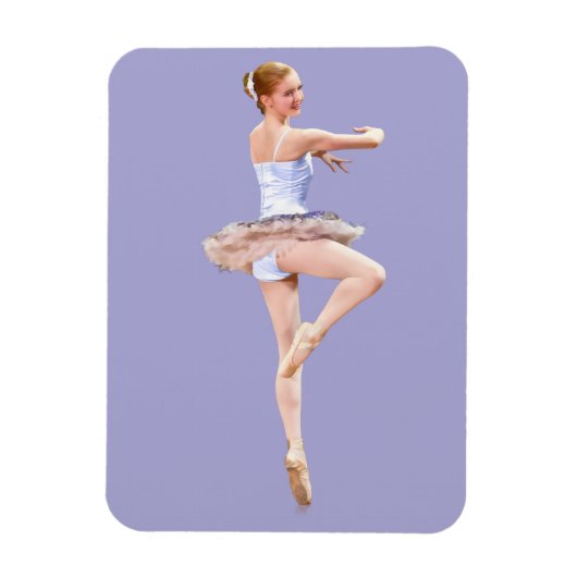 Ballerina  magneet (Verticaal)