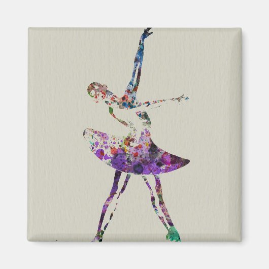 Ballerina Magneet (Voorkant)