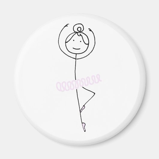 Ballerina Magnet (Voorkant)