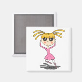 Ballerina Magnet (Voorkant / Achterkant)