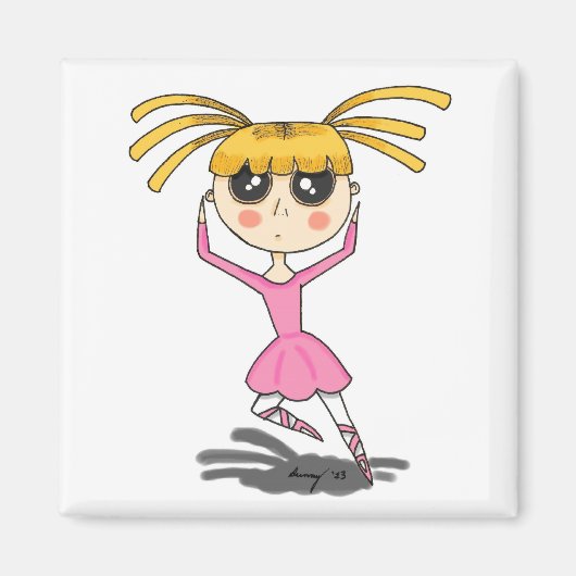 Ballerina Magnet (Voorkant)