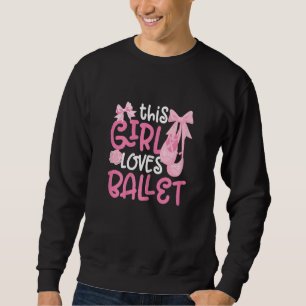 Ballerina Meisje Ballet Barre Ballet Danser Pointe Trui