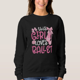 Ballerina Meisje Ballet Barre Ballet Danser Pointe Trui