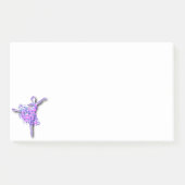 Ballerina Meisje Ballet Danser Sticky Notes (Voorkant)