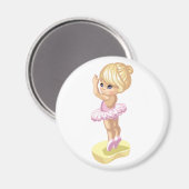 Ballerina meisje magneet (Voorkant / Achterkant)