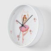 Ballerina meisje roze kinderkamer custom (Hoek)
