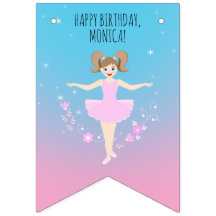  Ballerina Meisje Verjaardagsfeestje