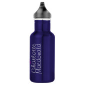 Ballerina meisjes genoemd paarse drinken fles (Rechts)