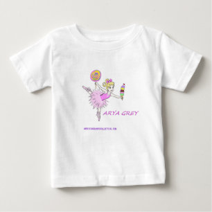 Ballerina met aangepaste naam