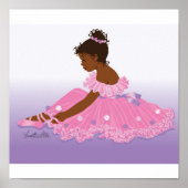 ballerina met handtekening poster (Voorkant)