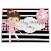  Ballerina met moderne patronen Large Cadeautasje (Voorkant)