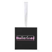 Ballerina - Minimale kunstkunst met ballet-dansere Decoratie (Rechts)