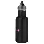 Ballerina - Minimale kunstkunst met ballet-dansere Waterfles (Rechts)