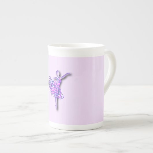 Ballerina Mok Ballet Danser Vrouw Paarse (Voorkant rechts)