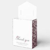 Ballerina Moon Glitter Birthday Personalized Bedankdoosjes (Geopend)