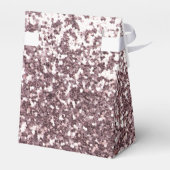 Ballerina Moon Glitter Birthday Personalized Bedankdoosjes (Achterkant)