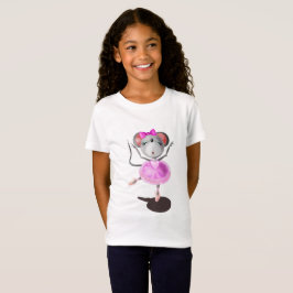 Ballerina Mouse Grappig T-shirt Happy Ballet Dance