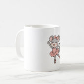 Ballerina Mouse Koffiemok (Voorkant links)