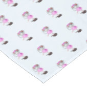 Ballerina Mouse Tablecloth Ballet Dance Tafelkleed (Gekanteld)
