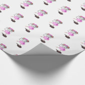 Ballerina Mouse Wrapping Papier Happy Ballet Dance (Hoek)
