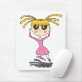 Ballerina Mousepad Muismat (Met muis)