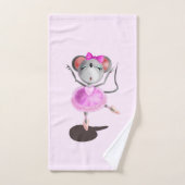 Ballerina Muis Badhanddoeken Bad Handdoek (Handdoek)