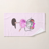 Ballerina Muis Badhanddoeken Bad Handdoek (Handdoek)