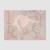 Ballerina Musical Spring Forward Decoupage Tissuepapier (Voorkant)