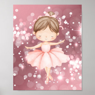 Ballerina Muurkunst Poster