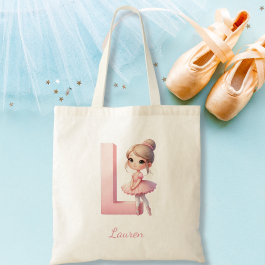 Ballerina Naam Tote Bag