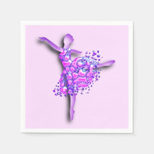 Ballerina Napkins Servet (Voorkant)