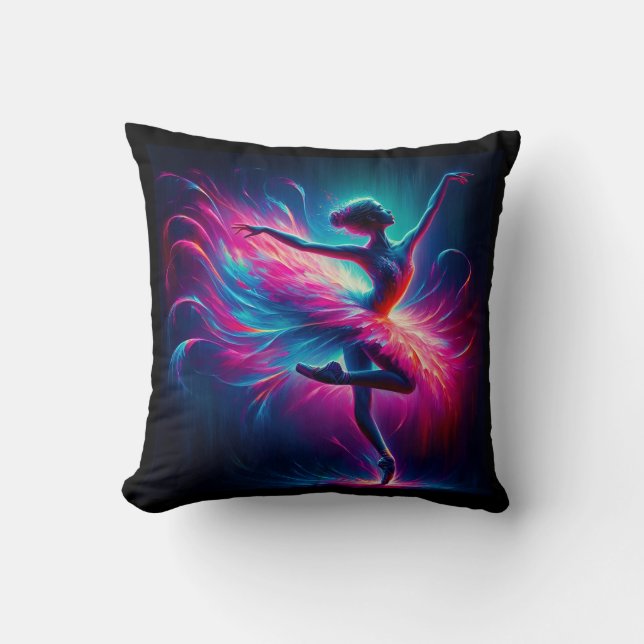 ballerina neon beauty kussen (Voorkant)