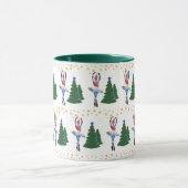 Ballerina Nieuwjaar Zwart 325 ml Ringer Combo Mok (Midden)