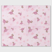 Ballerina Notenkraker Ballet Cadeaupapier (Vlak)