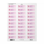 Ballerina Notenkraker Ballet Retouradres Label (Full Sheet)