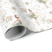 Ballerina Notenkraker Fairy Story Cadeaupapier (Rol Hoek)