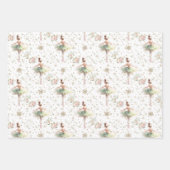 Ballerina Notenkraker Fairy Story Inpakpapier Vel (Voorkant 3)