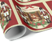 Ballerina Notenkraker Geschenkverpakking Cadeaupapier (Rol Hoek)