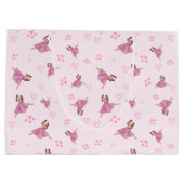 Ballerina Notenkraker Verjaardagspatroon Groot Cadeauzakje (Achterkant)